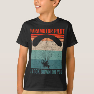 Paramotorpiloot. Ik kijk naar je Vintage Paramo T-shirt