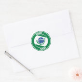 Paraná Round Emblem Ronde Sticker (Envelop)