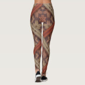 Parang Floral Weave | Batik Motif Leggings (Dos)