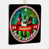 Parang onder de sterren / Feliz Navidad Keramisch Ornament (Rechts)