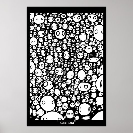 paranoia poster (Voorkant)