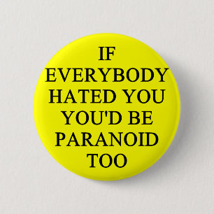 PARANOID RONDE BUTTON 5,7 CM