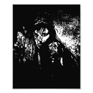 Paranoïde dag foto afdruk