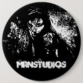 Paranoïde dag ronde button 6,0 cm (Voorkant)