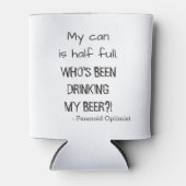 Paranoïde optimist blikjeskoeler (Voorkant)