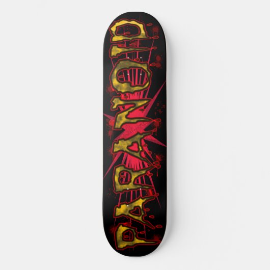 Paranoïde Skateboard (Voorkant)