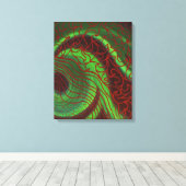 "Paranormaal" Canvas Afdruk (Insitu (Houten vloer))