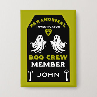 Paranormaal onderzoeker Ghost Hunter Button
