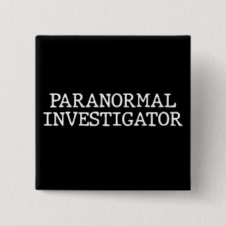 Paranormaal onderzoeker spookjacht EVP Vierkante Button 5,1 Cm