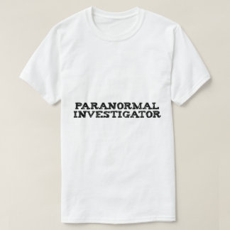 Paranormaal onderzoeker spookjacht t-shirt