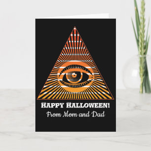 Paranormal All Seing Eye of Providence Spiritueel Kaart