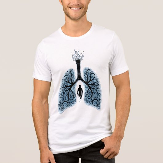 Paranormal Happy Lungs Project Fundraiser Shirt v2 (Voorkant)