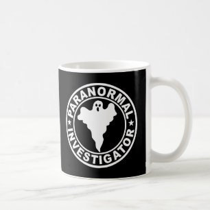 Paranormal Investigator Logo Ghost Hunter Koffiemok