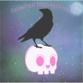 Paranormal Penny Sticker (Voorkant)