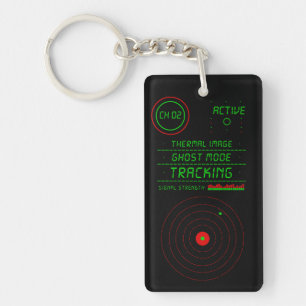 Paranormale Ghost Tracker Radar Scanner Display Ku Sleutelhanger