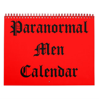 Paranormale Mannen Agenda Kalender