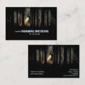 Paranormale Onderzoeker 2 Visitekaartje (Voorkant / Achterkant)