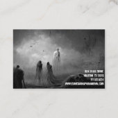 Paranormale onderzoeker Apocalypse Visitekaartje (Achterkant)