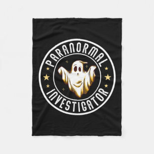 Paranormale onderzoeker Ghost Hunter Ghost Hunting Fleece Deken