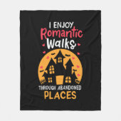 Paranormale onderzoeker Ghost Hunting Fleece Deken (Voorkant)