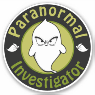 Paranormale onderzoeker sticker