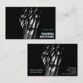 Paranormale onderzoekers De Ghost Lady Visitekaartje (Voorkant / Achterkant)