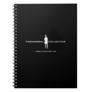 Paranormale onderzoekslogboeken notitieboek