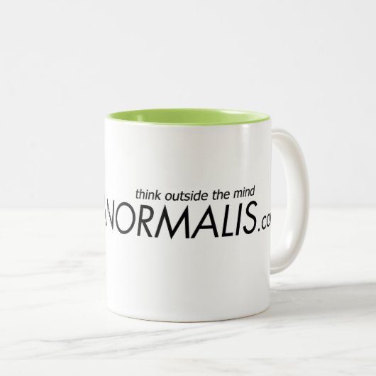 Paranormalis Alien Green Mok (Voorkant rechts)