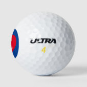 Paraphe de balle de golf Wilson jeu avec coeur rou (Logo)