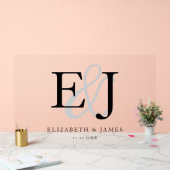 Paraphe de couple Monogramme Initiales Élégant sig (Mariage)