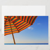 paraplu briefpapier (Voorkant / Achterkant)