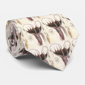 Paraplu inktvis, zeedieren stropdas (Opgerold)