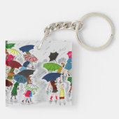 Paraplu Sleutelhanger (Achterkant)