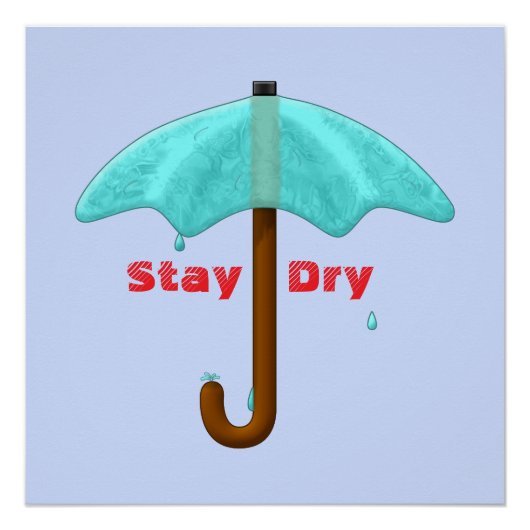 Parapluie d'eau - Affiche (Devant)