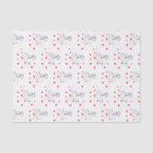 Parapluie en papier de soie pour la Saint-Valentin (Recto)