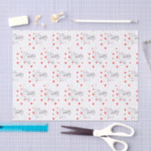 Parapluie en papier de soie pour la Saint-Valentin (Artisanat)