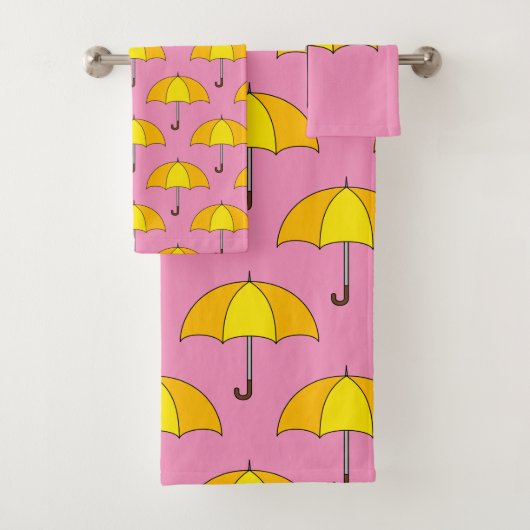 Parapluie jaune (En situation)