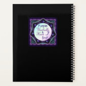 Parapluie violet & coeurs .7 (Dos)