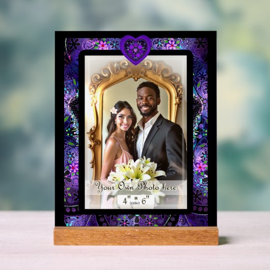 Parapluie violet & coeurs .7 (Neutre)