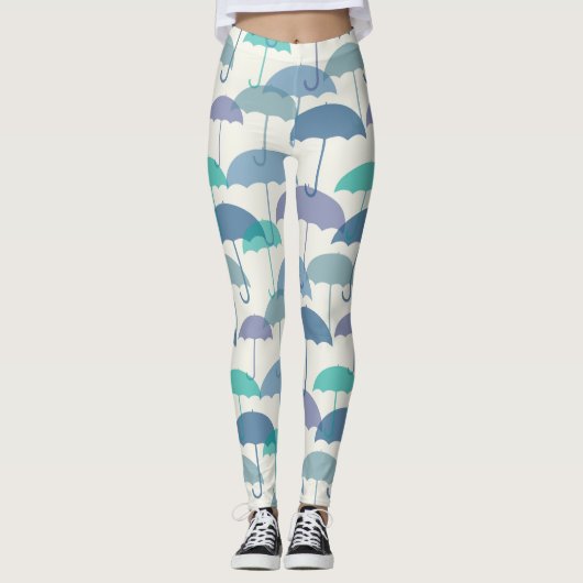 Parapluies à couche mignonne Leggings (Devant)