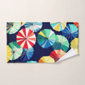 Parapluies colorés (Serviette à main)