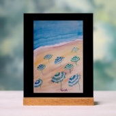 Parapluies de plage aquarelle (Neutre)