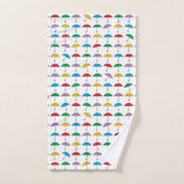 Parapluies en pluie (Serviette à main)