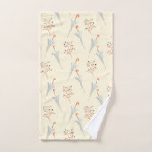 Parapluies et feuillage d'automne (Serviette à main)