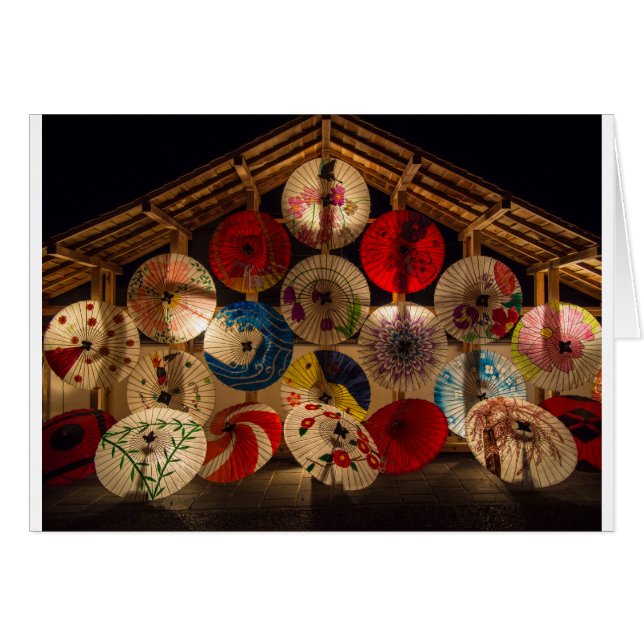Parapluies japonaises Style japonais (Devant horizontal)