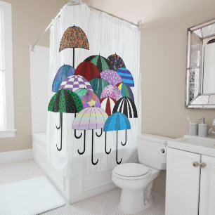 Parapluies rideau de douche