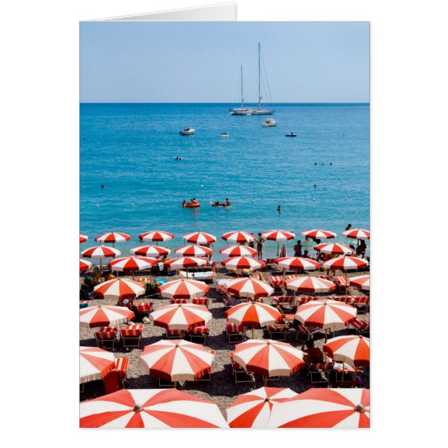 Parapluies Sur La Côte Amalfitaine (Devant)