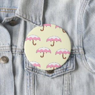 paraplupatroon druppelen ronde button 4,0 cm
