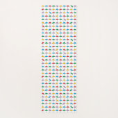Paraplu's in Rain Yoga Mat (Achterkant)