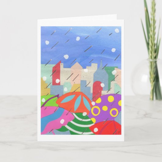 Paraplu's Kaart (Voorkant)